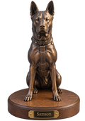 The Pet Wizard – Bronze Memorial Bust