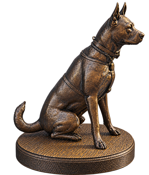The Pet Wizard – Bronze Memorial Bust